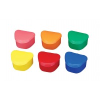 Plasdent DENTURE BOX (12pcs/box) -  ASSORTED COLORS